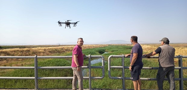 Mε χρήση drone η καταπολέμηση κουνουπιών